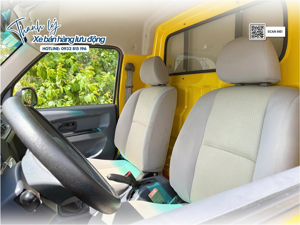 Nội thất xe SRM T30 chuyên dùng bán hàng lưu động cũ